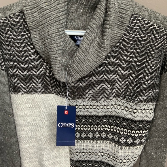 NWT Chaps Women’s Long Sleeve Cowl Neck - Picture 4 of 6